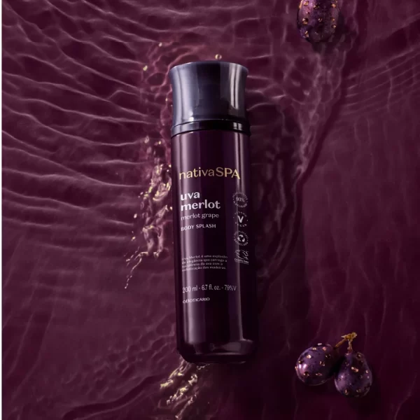 Body Splash Nativa Spa Uva Merlot, 200ml